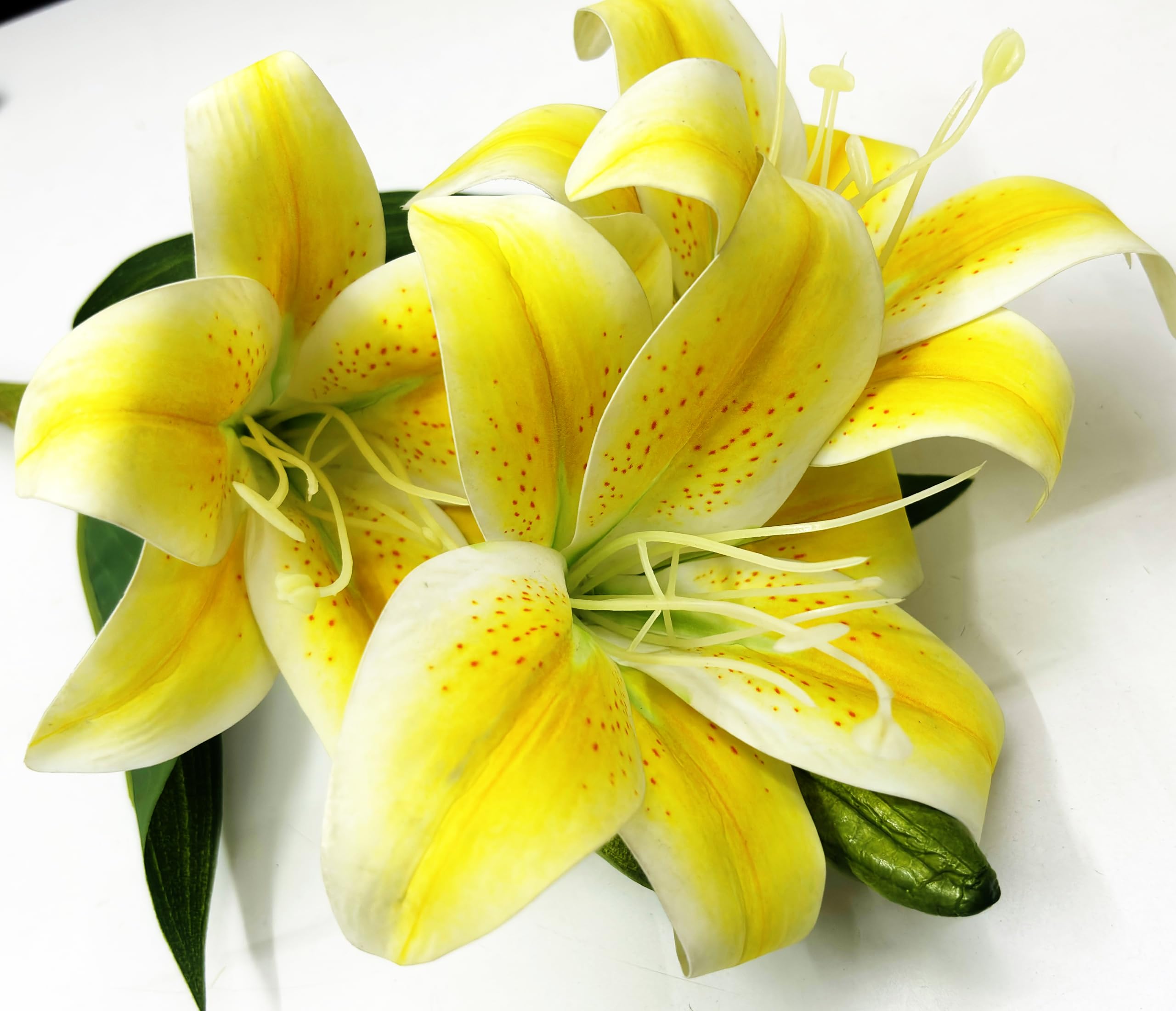 Buy Dekorly Artifical Lily Flowers, Long Stem Artificial Stargazer
